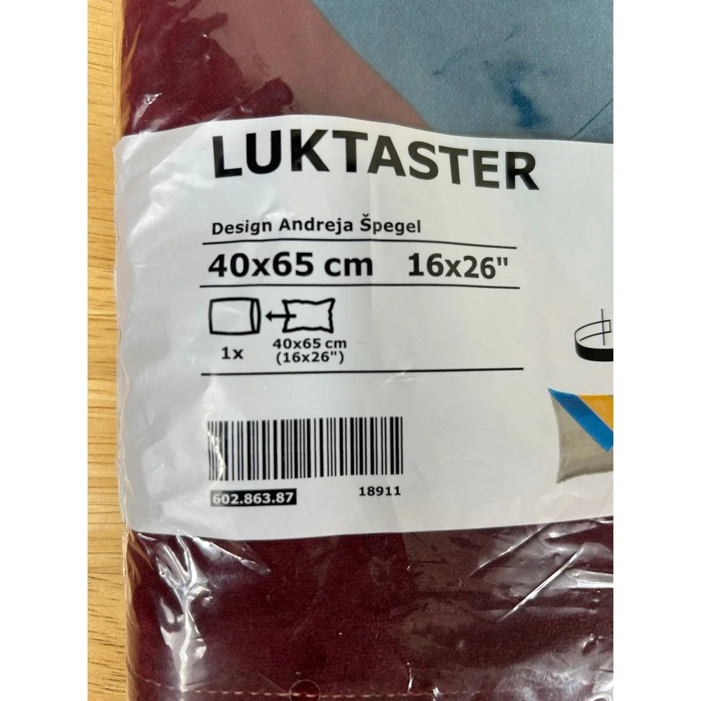 IKEA Luktaster Pillow Cover 16x26